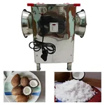 Commercial Stainless Steel Double Side Coconut Scrapper with 0.5HP Motor