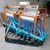 Shapar Agro Tractor Operated Automatic 21 Tyne 64 Inch Double Hopper Seed Cum Fertilizer Drill With 42 Pipes