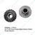 Driven Bevel Gear (D531RT-2) For 9 HP Diesel Engine Back Rotary Diesel Power Weeder | E12857240