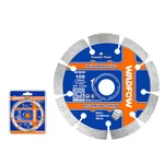 Wadfow 5 Pcs 100mm (4") Dry Diamond Disc Suitable For Marble, Tile, Ceramic, Concrete & Stone Cutting (WDC1K06)