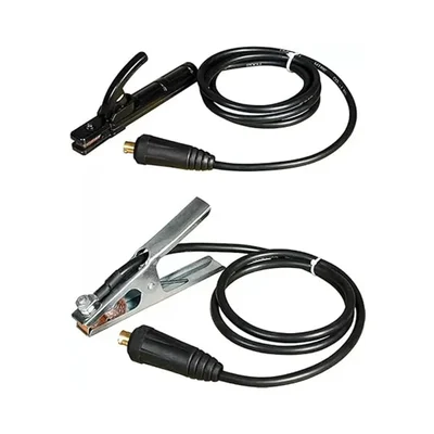 ARC Welding Earthing clamp with holder 35/50 with copper cable 2.5 mtr,Connector Inverter Welding Combo 1.5 meter