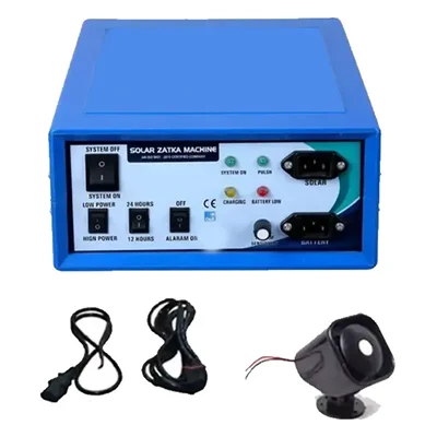 Gramstrong Republic 25KV Zatka Machine To Cover 100 Acre Land For Agricultural Use