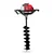 BALWAAN 63 cc 2 Stroke Heavy Duty Petrol Earth Auger with 8 Inch Double Spiral Bit Suitable for Digging Holes, Plantation & Fencing Purpose |BE-63