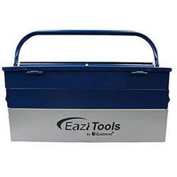 Eastman Canti Lever Type 5 Compartments Plastic and Steel Tool Box with Eazi Tools Branding (E-2265)