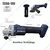 JRS Drive 100 mm 800 W Cordless Angle Grinder with Accessories, 9000 RPM (ECAG-100)