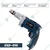 JRS Drive 10 mm 500 Watt Electric Drill Cum Screw Driver With Drill Attachments, 2500 RPM (ESD-010)