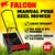 Falcon Easy 42 Hand Push Lawn Mower with 4 Height Adjustment, 16 inch (40.64 cm) Cutting Width