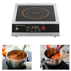 Commercial Electric High Power Induction Cooktop, 3600 W