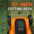 VOLTZ 2400 Waat Electric Lawn Mower 17 Inch Blade | Grass Cutting Machine with 52L Grass Catcher Bag, VZ-LM2400