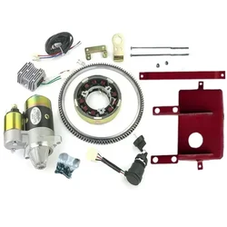 Electric Starter Kit, For 4 stroke 5 HP - 7 HP (173F) Diesel Power Tiller / Cultivator, 173F-017
