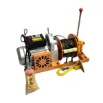 4G 800 kg Load Capacity 3.5 HP Electric Clutch Winch With 100% Copper Winding Motor, 7 mm & 30 Meter Wire Rope