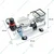 Elephant 35LPM Mini Air Compressor 0.3HP Double Piston with Painter Air Brush & 3m PU Pipe (AS 19)