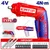 Emtop 4V 1/4" Cordless Screwdriver With Accessories, 240 RPM (ECSR0408)