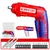 Emtop 4V 1/4" Cordless Screwdriver With Accessories, 240 RPM (ECSR0408)