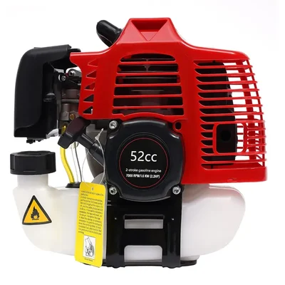 Engine For Heavy Duty Brush Cutter Machine, 2-Stroke Petrol Engine, 52cc