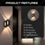 GIGAWATTS 4W + 2W COB LED UP/Down Wall Light 2 Way+ Front Exterior Lamp for Bedroom Living Room Interior Hall Balcony