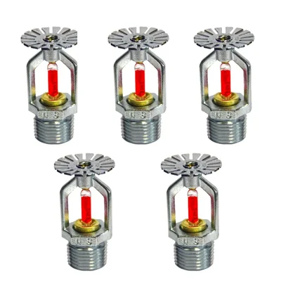 SENSE SAFETY 68°C Pendent Fire Sprinkler System (Pack of 5) - Ceiling Mounted Fire Fighting Equipment