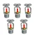 SENSE SAFETY 68°C Pendent Fire Sprinkler System (Pack of 5) - Ceiling Mounted Fire Fighting Equipment