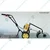 Kisankraft KK-BC2-52T, 2 Stroke 1.97 hp 52 cc Petrol Trolley Type Brush Cutter with Accessories