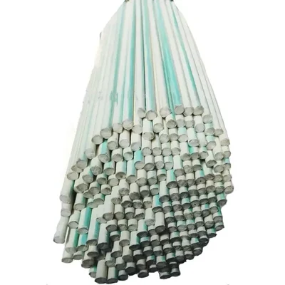 High Quality 50 pieces Fiber Stick Wire Support for Low Tunnel Crop Cover(Size-5 mm x 6 Feet)