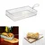 Mini Rectangular Fish and Chip Serving Basket with S.S. Body (26x13x3.5cm) 