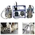 Commercial 25 Liter Fixed Pipeline Double Bucket Milking Machine without Engine