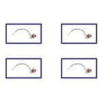 Flameout Switch (4 Pieces), For 2 Stroke 26 CC (32F/34F) Petrol Hedge Trimmer- HT731