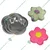 Pack of 3 Flower Shape Aluminium Cake Mould for 0.5kg to 1kg Cakes