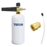 Texum 1L Heavy Duty Professional Foam Bottle with Solid Brass Quick Connector
