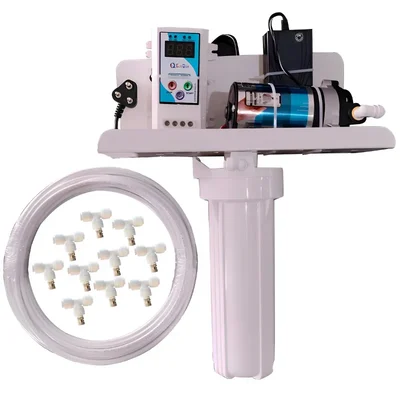 30 Single Nozzle Automatic Fogger Kit with Timer and Filter for 200 feet Shed with 1 Year Warranty