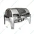 Premium Quality Mirror Finished Buffet Food Warmer With Fuel Holders and Transparent Lid, 8 Litre Capacity