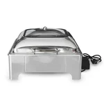 Premium Quality Buffet Food Warmer with Electric Based and Glass Lid, 6 Liter Capacity