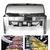 Premium Quality Buffet Food Warmer With Fuel Holders and Steel Lid, 8 Litre Capacity