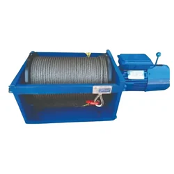 GKS 1 Ton Electric Winch Machine With 2 HP Copper Winding Motor -Three Phase