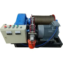 GKS 3 Ton Electric Winch Machine With 5 HP Copper Winding Motor -Three Phase
