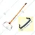 Mahan GHH-1.8 Gardening Hoes/Manual Weeder with Handle and 8 Inch Blade Extra Blade