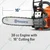 Husqvarna 130, 38-cc Petrol Chainsaw with16 inch Guide Bar