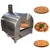 Commercial 26 x 32 x 26 Inch Gas Operated Stainless Steel Pizza Oven