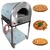 Commercial 30 x 36 x 58 Inch Gas Operated Stainless Steel Pizza Oven