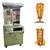 Premium Quality SS Counter Trolley Type Gas Operated Shawarma Machine with 20 kg Meat Holding Capacity