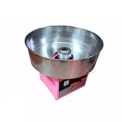Commercial Gas and Battery Operated Cotton Candy Machine with 0.75 HP Motor with Free Sugar Scoop