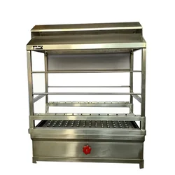 Commercial Table Top Gas Operated 12 Stick Barbeque Machine