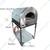 Commercial 30 x 36 x 58 Inch Gas Operated Stainless Steel Pizza Oven