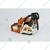 VI Power Gold Professional 65-cc Petrol Chainsaw with 22 inch Guide Bar | Ideal for Cutting Tree and Firewood | CS6510