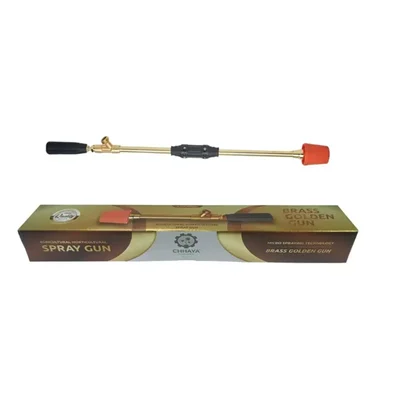 Chhaya 2 Feet (60cm) Premium Golden Sprayer Gun with Ceramic Nozzle