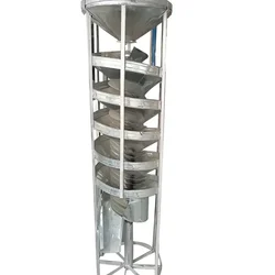 PKV Commercial Spiral Grain Separator Machine, MS Body