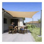FREXXA Rectangle Sun Shade Sail 200 GSM, UV Protected Canopy for Outdoor, Garden, Balcony & Parking, 9.5 x 10 Ft