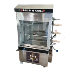 Heavy-Duty Grill Chicken Cooking Machine 12 Birds for Restaurants