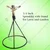 3/4 Inch Gunmetal Sprinkler with Stand for Lawn and Garden, 360 Degree Rotation