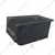 Global Star 170 x 115 x 75 mm HDPE Crate-5 Grey Storage Bin (Pack Of 12) 